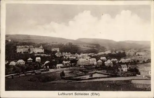 Ak Schleiden in der Eifel, Totalansicht, Hotel Schleidener Hof