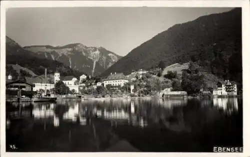 Ak Ebensee in Oberösterreich, Panorama