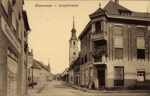 Ak Elsterwerda in Brandenburg, Hauptstraße