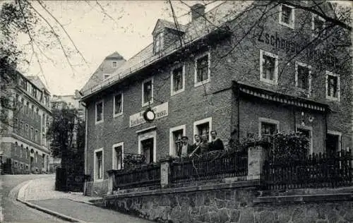 Ak Mittweida in Sachsen, Restaurant Zschopauterasse