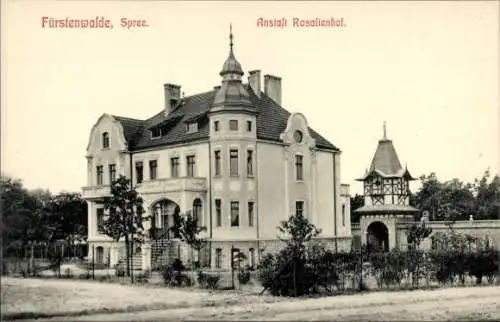 Ak Fürstenwalde an der Spree, Anstalt Rosalienhof