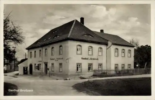 Ak Groitzsch in Sachsen, Gasthof Groitzsch