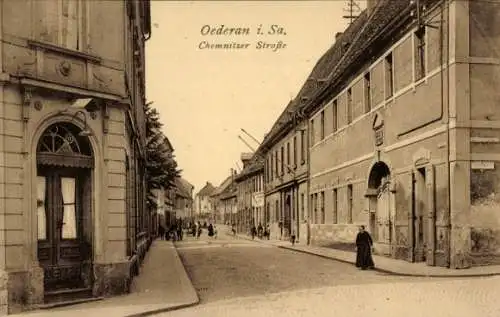 Ak Oederan in Sachsen, Chemnitzer Straße