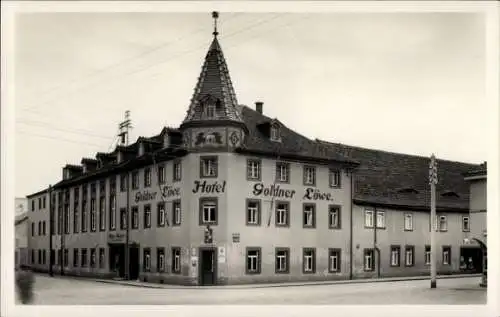 Ak Wilsdruff in Sachsen, Hotel Goldner Löwe