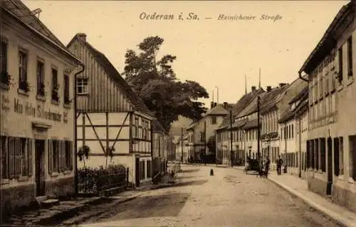 Ak Oederan in Sachsen, Hainichener Straße