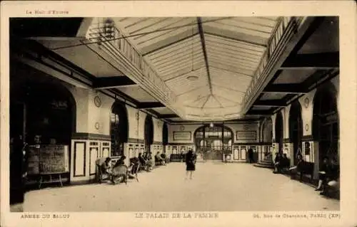 Ak Paris XI, Rue de Charonne, Palais de la Femme