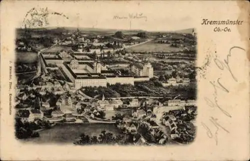 Ak Kremsmünster in Oberösterreich, Gesamtansicht