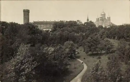 Ak Tallinn Reval Estland, Panorama, Alexander Nevsky Kathedrale