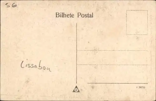 Ak Portugal, Luftbild vom Ort