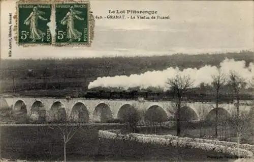 Ak Gramat Lot, Viaduc de Picarel