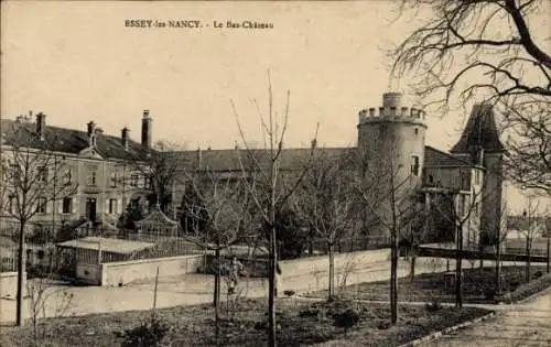 Ak Essey lès Nancy Meurthe et Moselle, Le Bas-Chateau