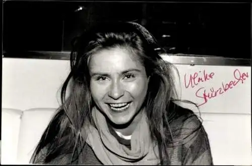 Ak Schauspielerin Ulrike Stürzbecher, Portrait, Autogramm