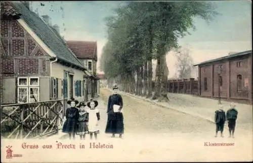 Ak Preetz in Holstein, Klosterstraße