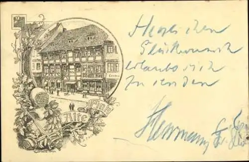 Litho Göttingen in Niedersachsen, Alte Fink