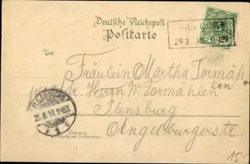 Litho Hamburg Eimsbüttel Niendorf, Münsters Gasthof