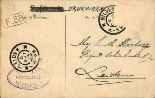 Ak Dürkopp Automobile in einer Garage in Amerika