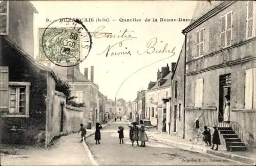 Ak Buzançais Indre, Bezirk Bonne-Dame