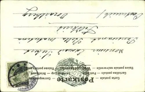 Briefmarken Litho Post in Spanien, Briefträger, Pferd, Trachten