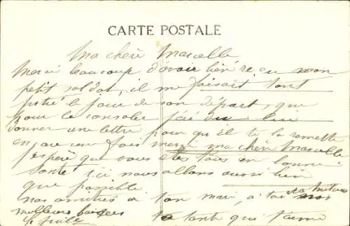 Ak Arnac la Poste Haute Vienne, Rathaus