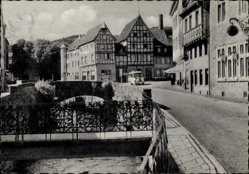 Ak Bad Münstereifel in Nordrhein Westfalen, Am Markt