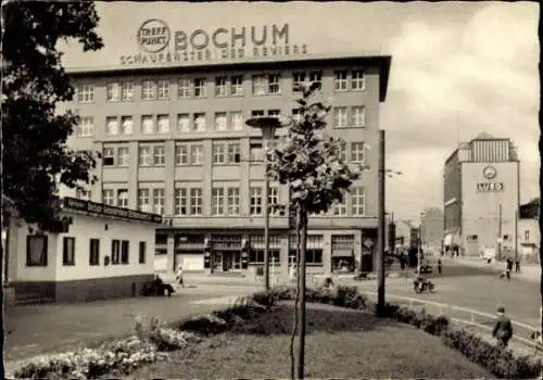 Ak Bochum im Ruhrgebiet, Hauptbahnhof, Straßenseite