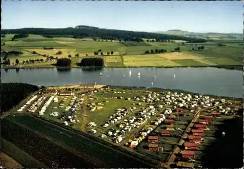 Ak Nieder Moos Niedermoos Vogelsberg Freiensteinau in Hessen, Campingplatz