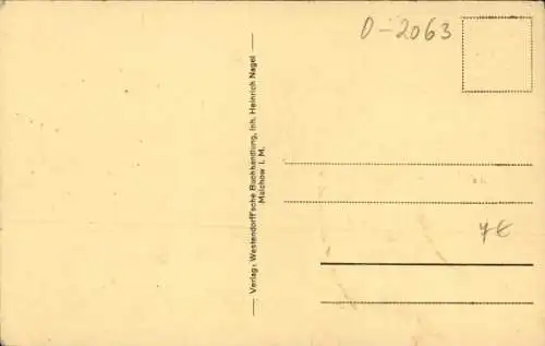 Ak Malchow in Mecklenburg, Klosterkirche
