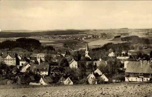 Ak Lengefeld im Erzgebirge Sachsen, Panorama
