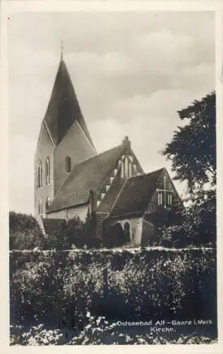 Ak Ostseebad Alt Gaarz Rerik, Kirche