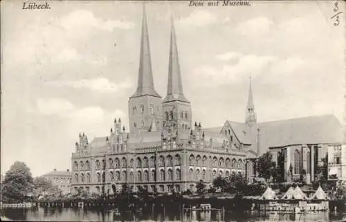 Ak Hansestadt Lübeck, Dom, Museum