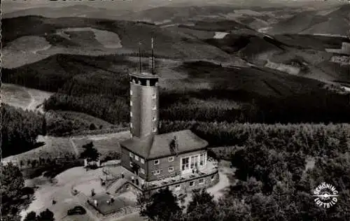 Ak Kirchhundem Hochsauerland, Aussichtsturm Hohe Bracht