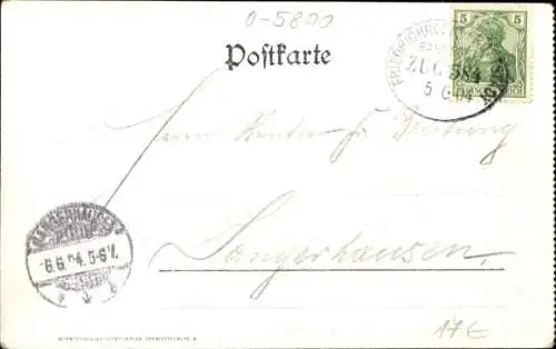 Ak Gotha in Thüringen, Hauptmarkt