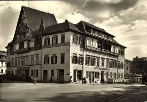 Ak Meiningen in Thüringen, HO Hotel Sächsischer Hof