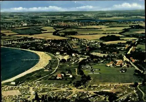 Ak Ostseebad Pelzerhaken Neustadt in Holstein, Luftaufnahme