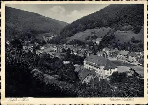 Ak Ruhla in Thüringen, Blick über den unteren Stadtteil