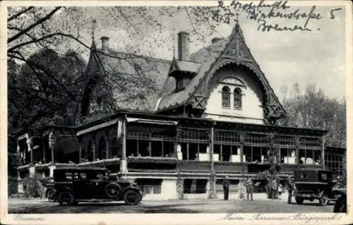 Ak Hansestadt Bremen, Partie an den Meierei Terrassen