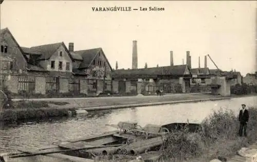 Ak Varangeville Meurthe et Moselle, Les Salines