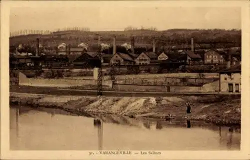 Ak Varangeville Meurthe et Moselle, Les Salines