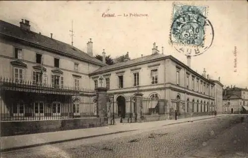Ak Épinal Lothringen Vosges, La Prefecture