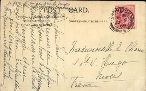 Ak Tonbridge Kent England, Pfarrkirche