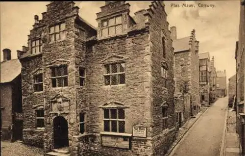 Ak Conway Conwy Wales, Plas Mawr