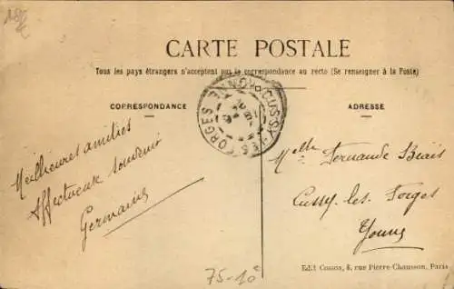 Ak Paris X, Faubourg du Temple