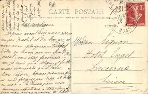 Ak Paris x, Gare du Nord, Boulevard Denain