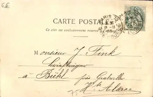 Ak Paris x, Gare du Nord