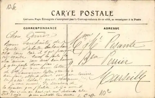 Ak Paris X, Faubourg Saint Martin