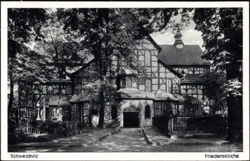 Ak Świdnica Schweidnitz Schlesien, Friedenskirche