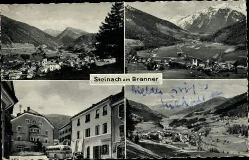 Ak Steinach am Brenner in Tirol, Panorama, Gasthof