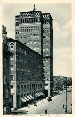 Ak Düsseldorf am Rhein, Wilhelm Marx Haus