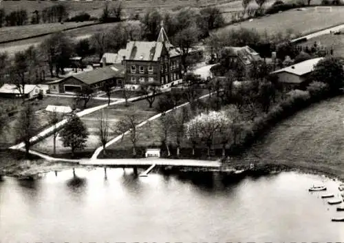 Ak Havetoft in Schleswig Holstein, Fliegeraufnahme, Elisabethheim