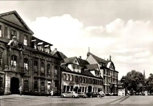 Ak Offenburg in Baden Schwarzwald, Hotel Sonne, Autos